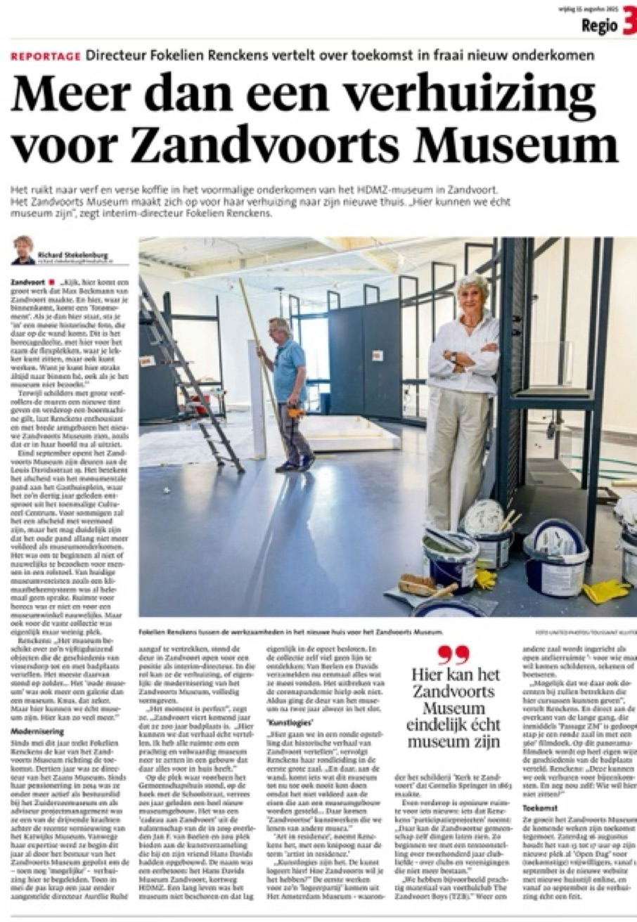 Interview Fokelien Renckens Stenneberg Directeur a.i