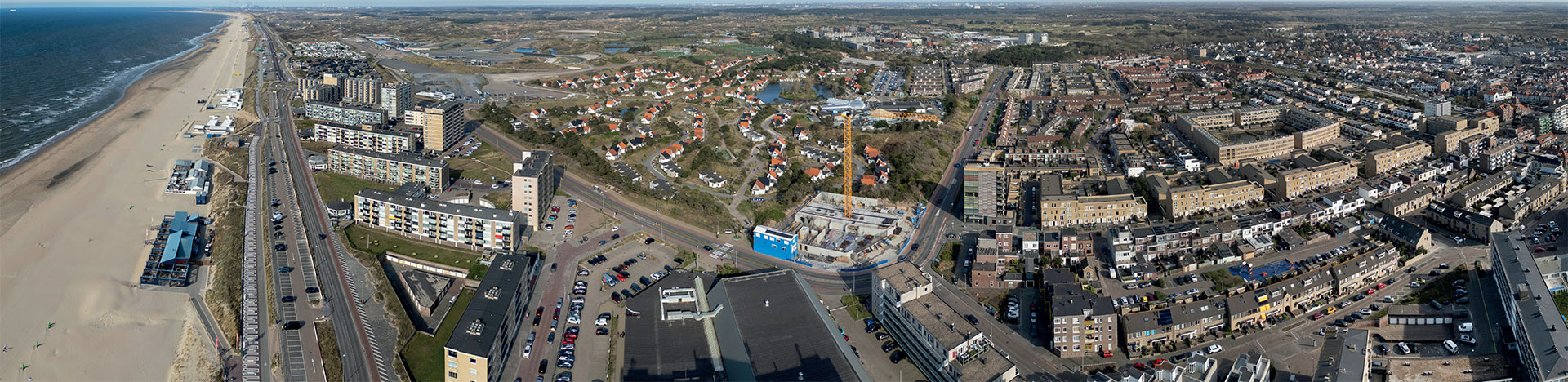 Wederopbouw Zandvoort Panorama