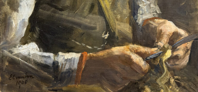 E.C. Van Son Schillende Man 1905 Detail01