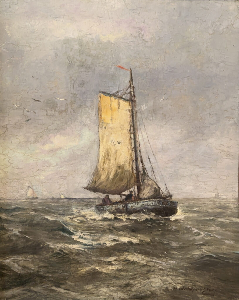 Hans Wakker Elzen Bomschuit In De Branding