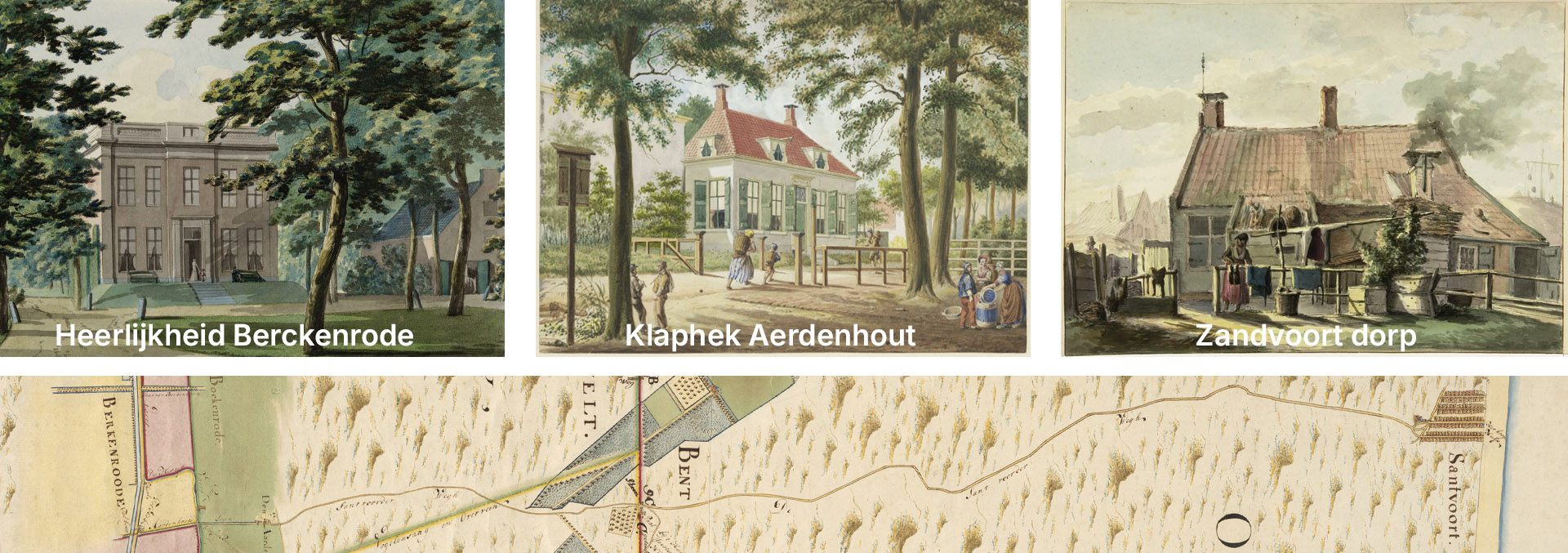 Straatweg Heerlijkheid Berckenrode Aredenhout Zandvoort