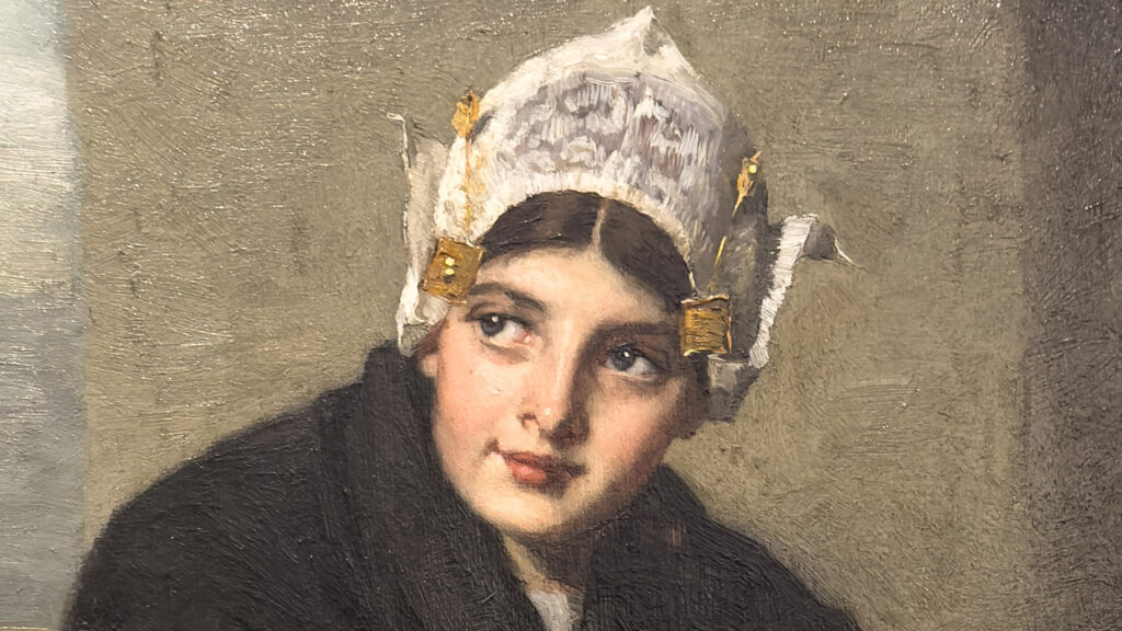 Zandvoortse Vrouw Closeup