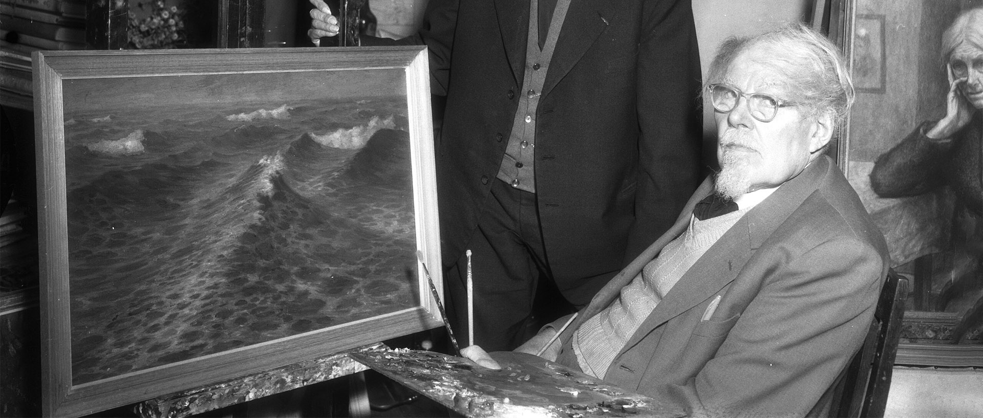 Jan Visser 1879 1961 Portret