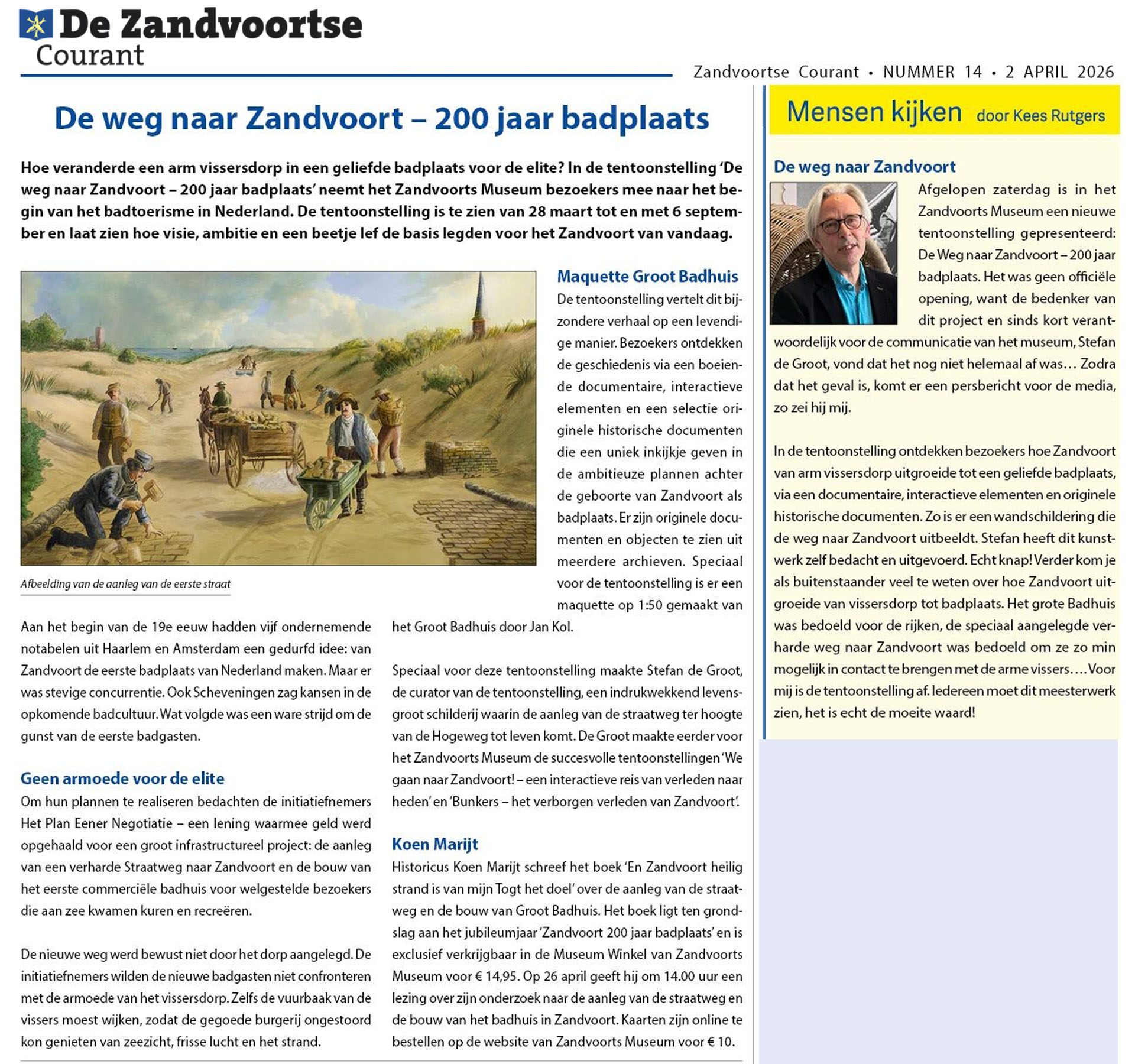 Zandvoortse Courant 2 April