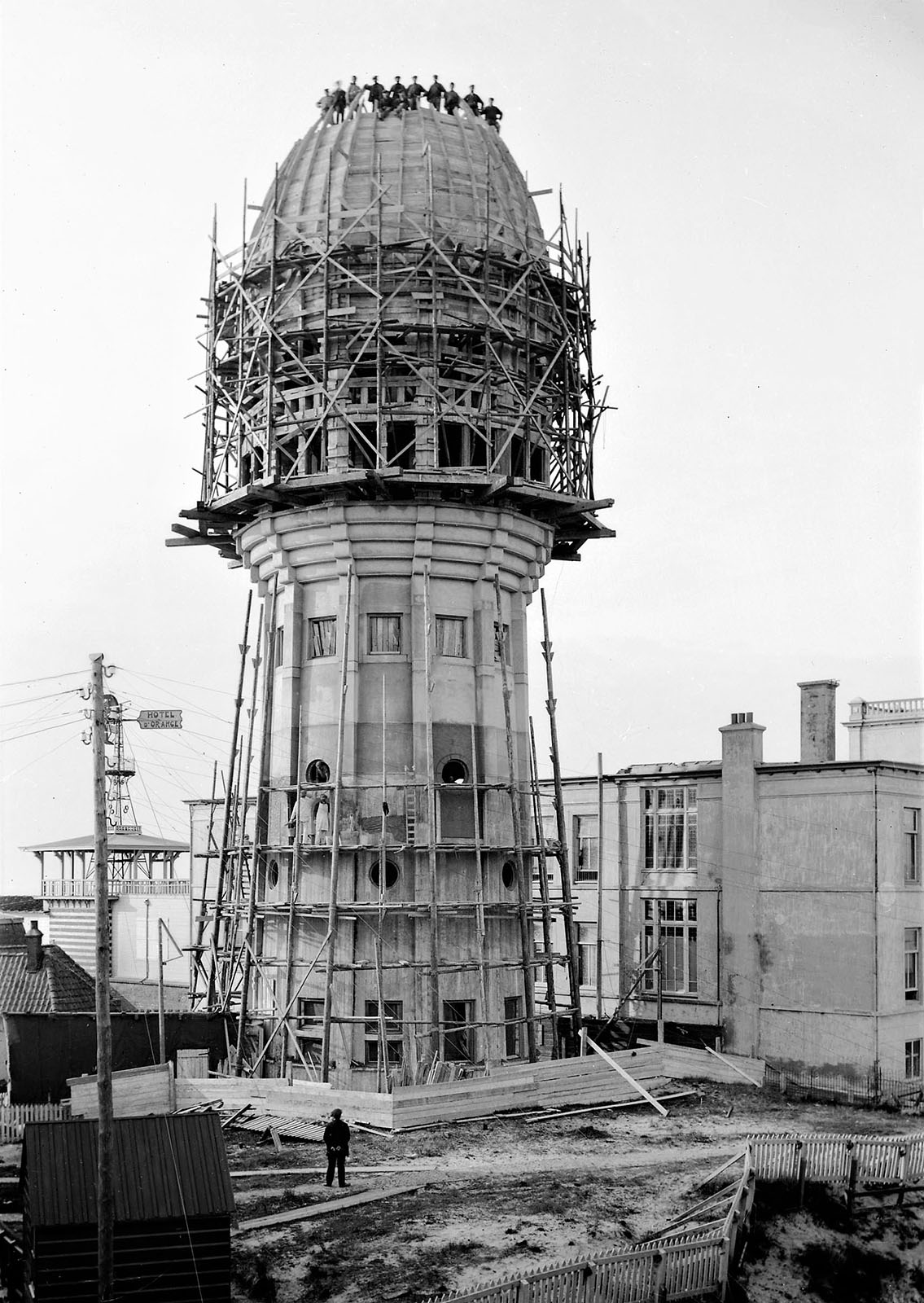 Watertoren Opbouw 1913 Foto Bakels