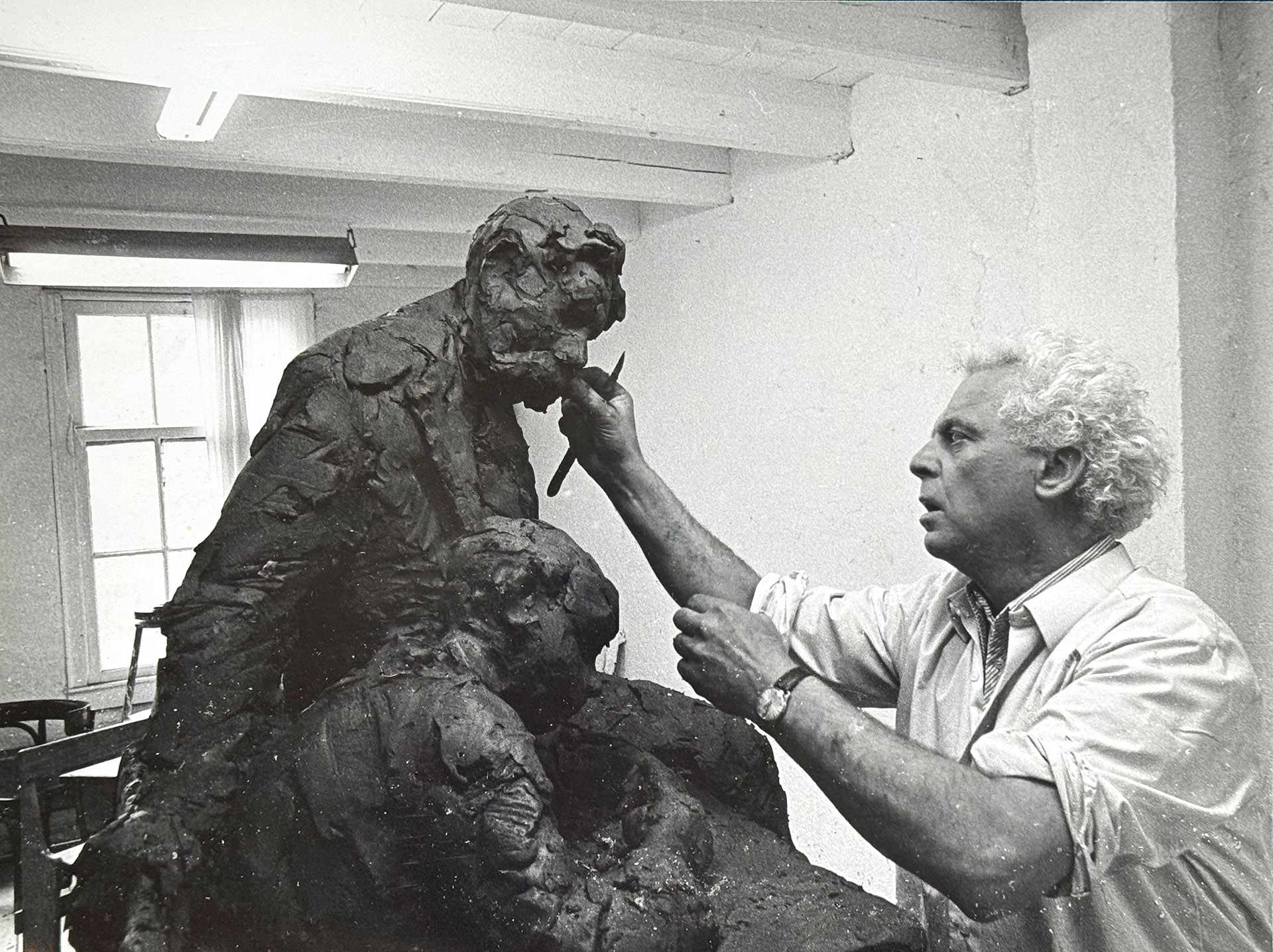 Hans Bayens In De Studio