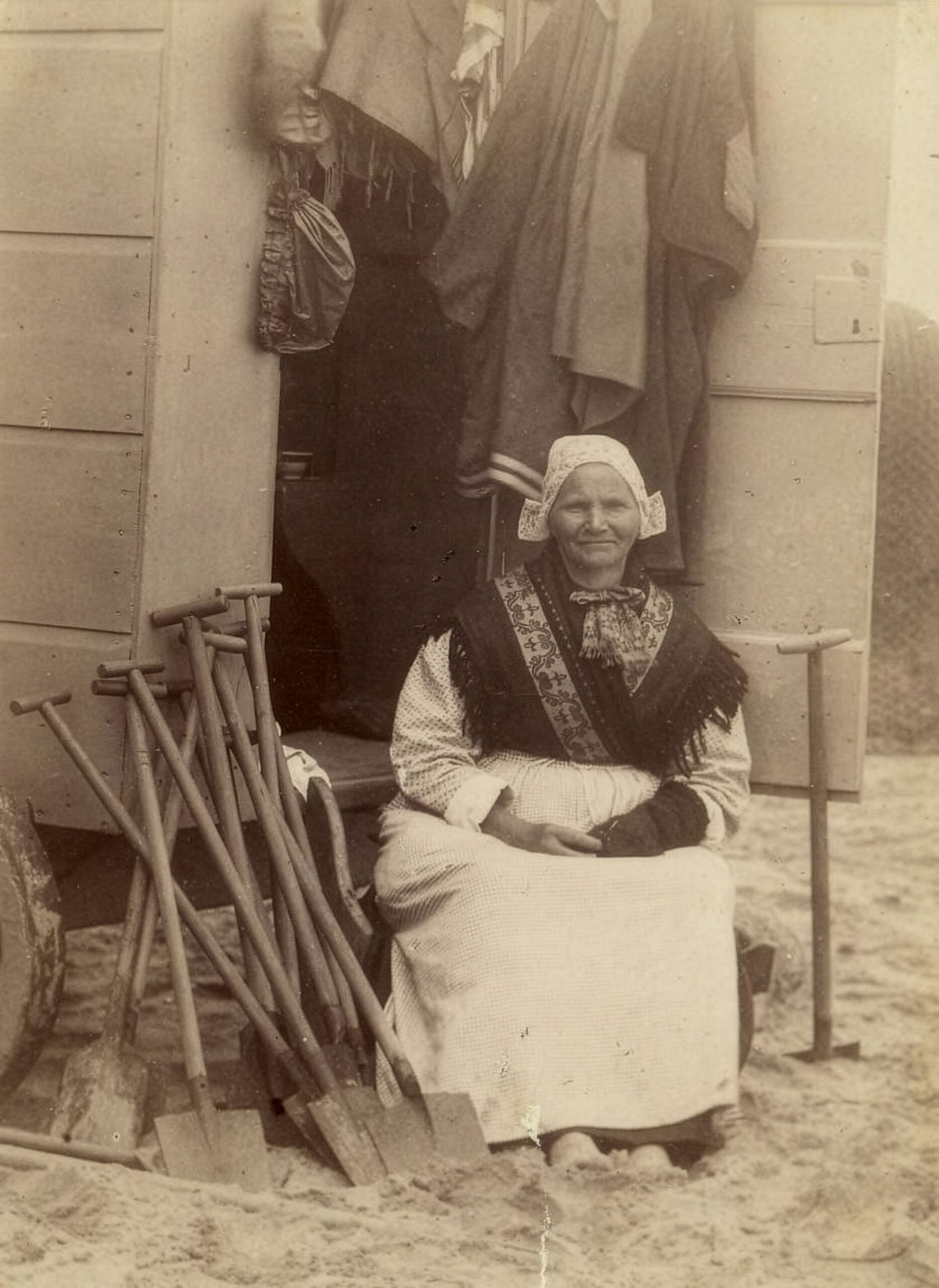 Dirkje Koning Badvrouw Groot Badhuis Zandvoort